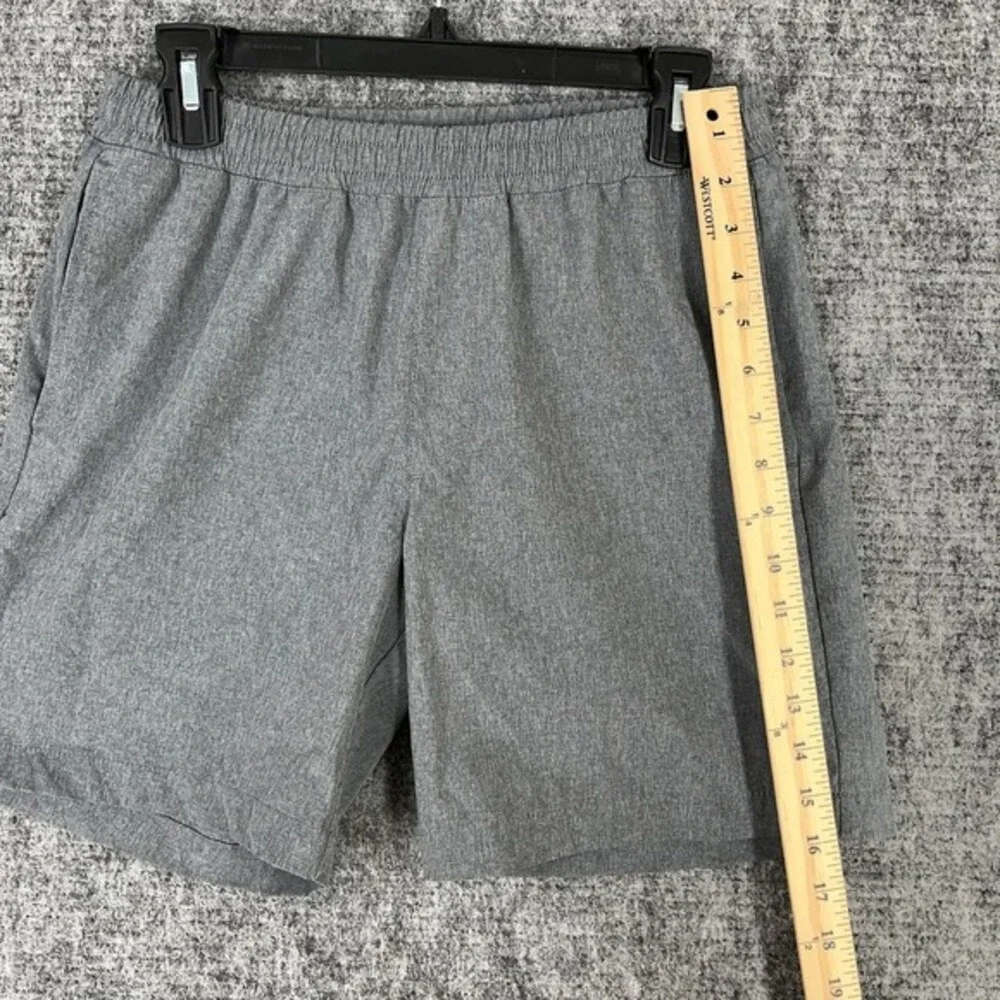 J Crew Shorts Mens Small‎ Gray Flex Stretch Drawstring Hybrid Sports Casual